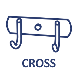 4.01.06 Серия CROSS (крепление - присоска)